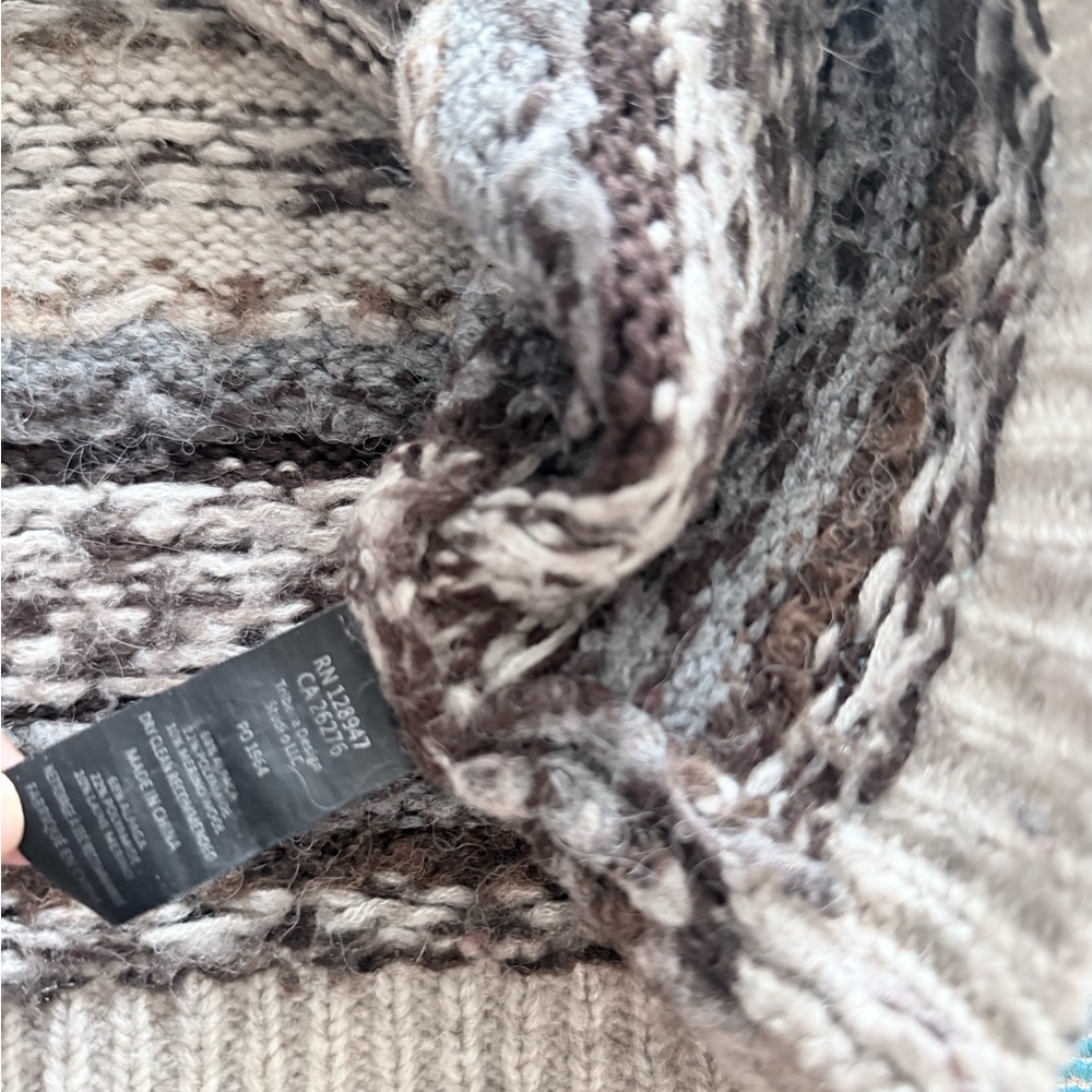 NILI LOTAN fair isle sweater XS - Picture 2 of 10